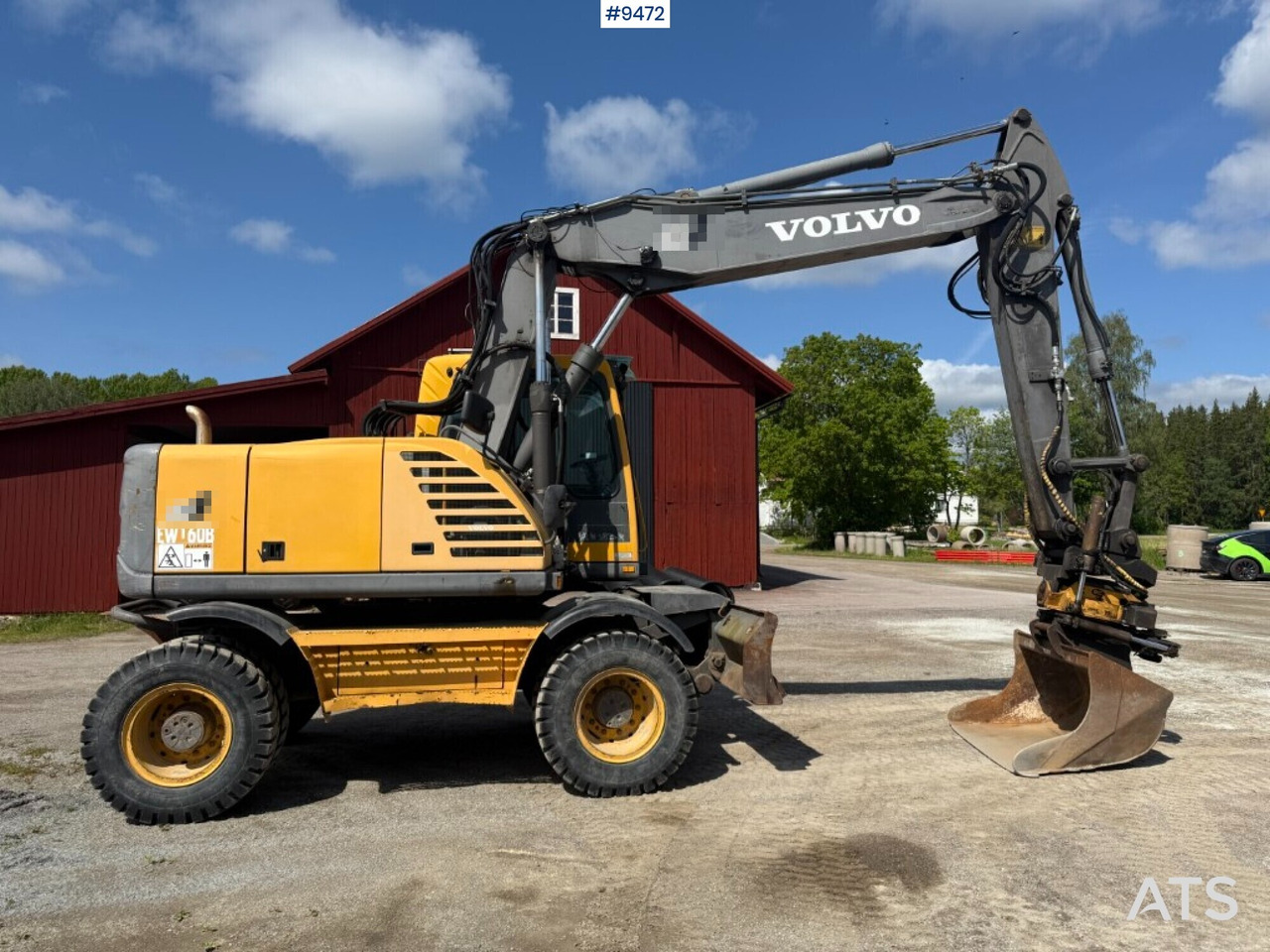 Wheel excavator Volvo EW160B, Tiltrotator - حفار ذو عجلات: صورة 2 Wheel excavator Volvo EW160B, Tiltrotator - حفار ذو عجلات: صورة 2