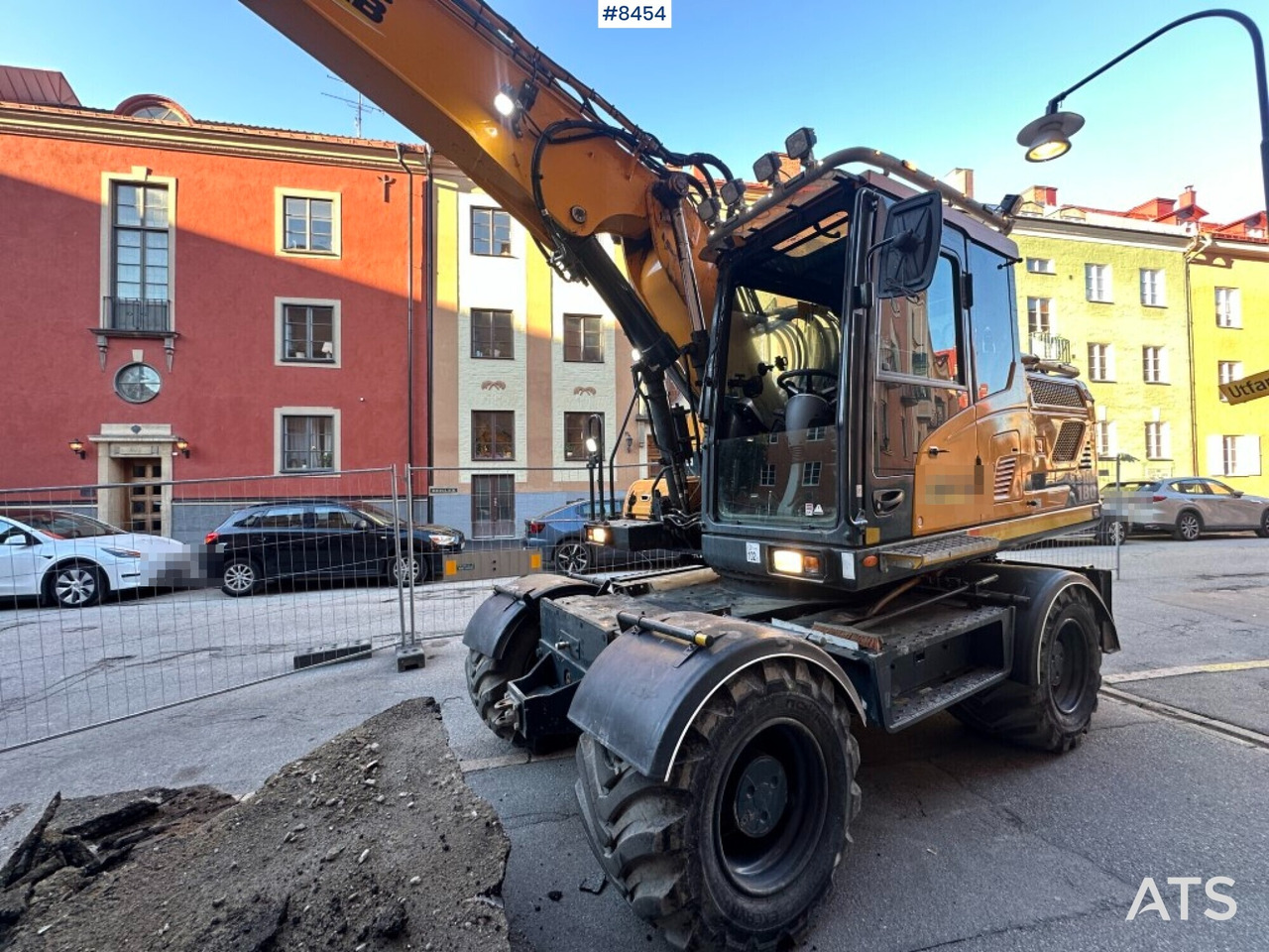 Wheeled excavator Hyundai HW180 with rotor digging system and gear (SEE VIDEO) - حفار ذو عجلات: صورة 4 Wheeled excavator Hyundai HW180 with rotor digging system and gear (SEE VIDEO) - حفار ذو عجلات: صورة 4