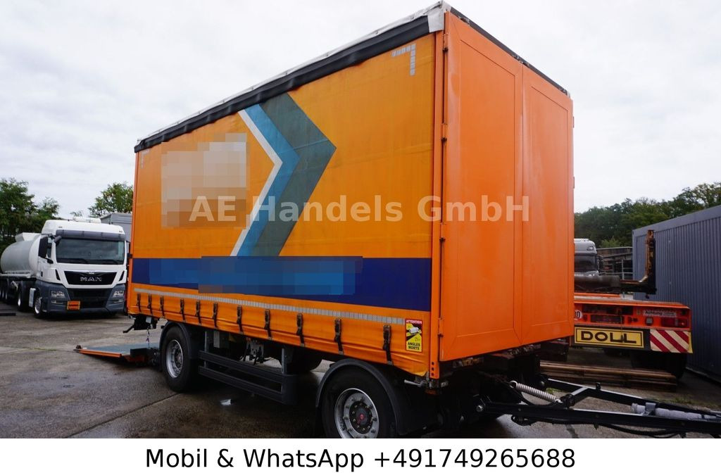 Berger ANH 18 Durchlader Drehschemel *LBW-3To. - مقطورة ستارة: صورة 1 Berger ANH 18 Durchlader Drehschemel *LBW-3To. - مقطورة ستارة: صورة 1