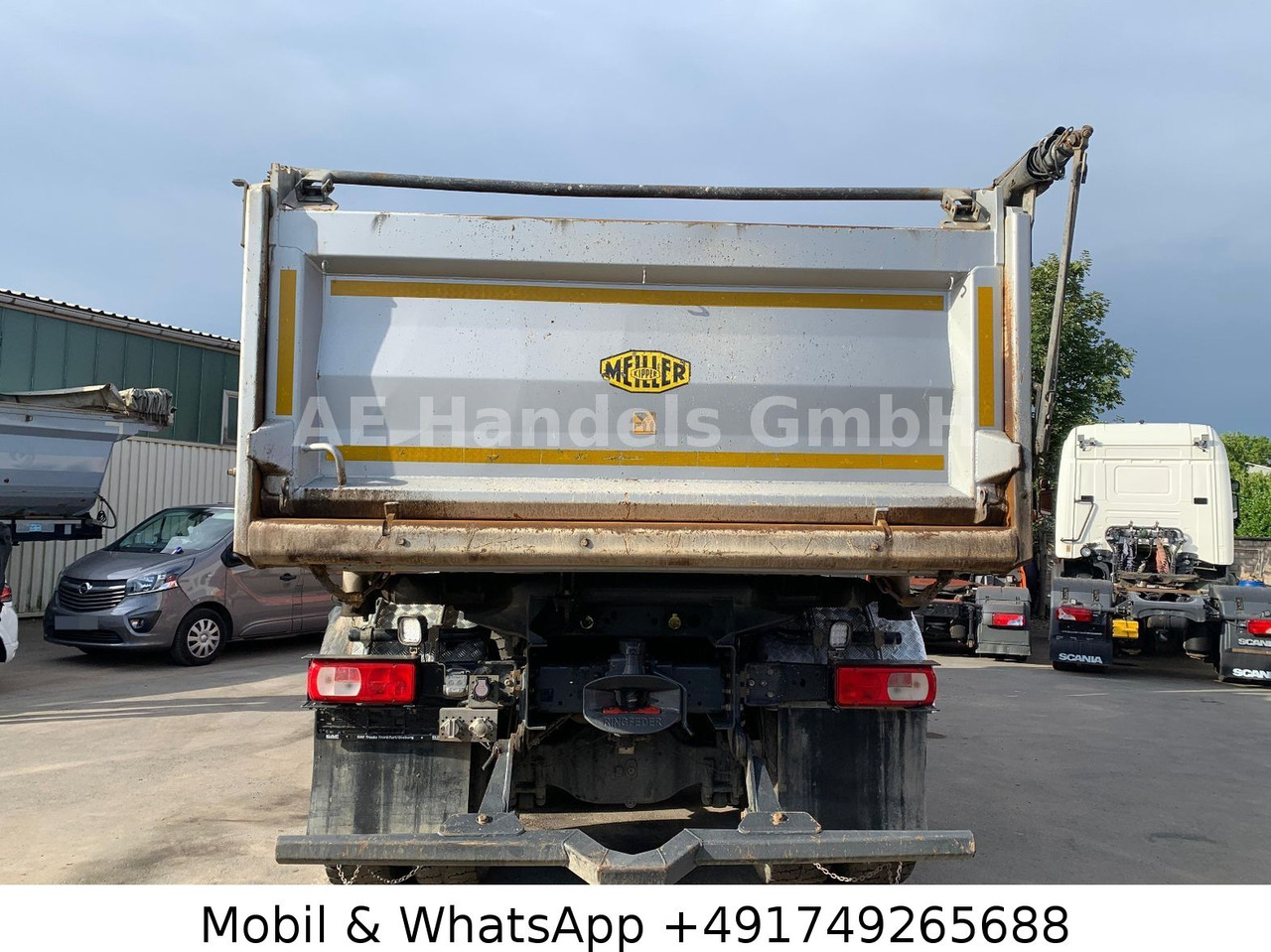 DAF CF 530 6x4 Meiller *Bobmatik/12m³/Standklima/AHK - شاحنة قلاب: صورة 5 DAF CF 530 6x4 Meiller *Bobmatik/12m³/Standklima/AHK - شاحنة قلاب: صورة 5