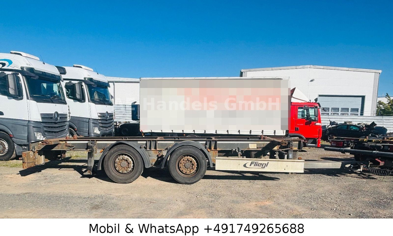 Fliegl TWP 180 Tandem BDF Tiefgekoppelt *Scheibenbremse - مقطورة بهيكل معدني: صورة 2 Fliegl TWP 180 Tandem BDF Tiefgekoppelt *Scheibenbremse - مقطورة بهيكل معدني: صورة 2
