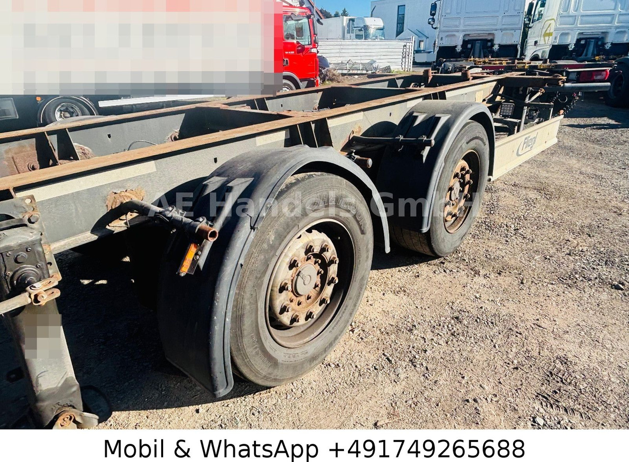 Fliegl TWP 180 Tandem BDF Tiefgekoppelt *Scheibenbremse - ناقل حاوية/ مقطورة بحاوية: صورة 4 Fliegl TWP 180 Tandem BDF Tiefgekoppelt *Scheibenbremse - ناقل حاوية/ مقطورة بحاوية: صورة 4