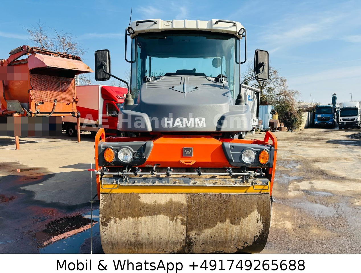 Hamm DV+ 90i VO-S Tandemwalze *Streuer/Schneider - رَصَّاص الطرق: صورة 4 Hamm DV+ 90i VO-S Tandemwalze *Streuer/Schneider - رَصَّاص الطرق: صورة 4
