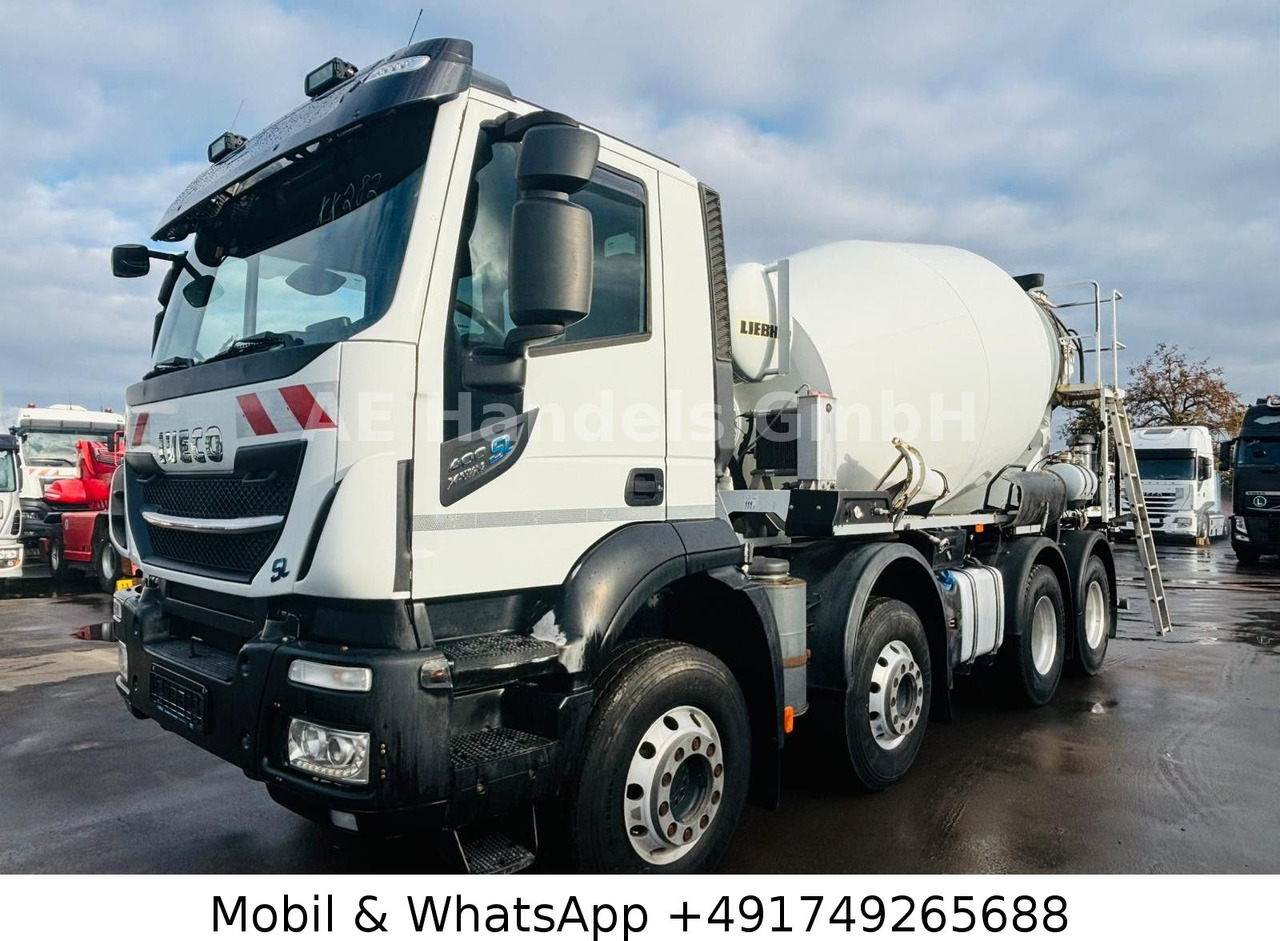 Iveco Stralis 400 X-Way BL 8x4 | Liebherr HTM-405-1505 - شاحنة خلاطة خرسانة: صورة 2 Iveco Stralis 400 X-Way BL 8x4 | Liebherr HTM-405-1505 - شاحنة خلاطة خرسانة: صورة 2
