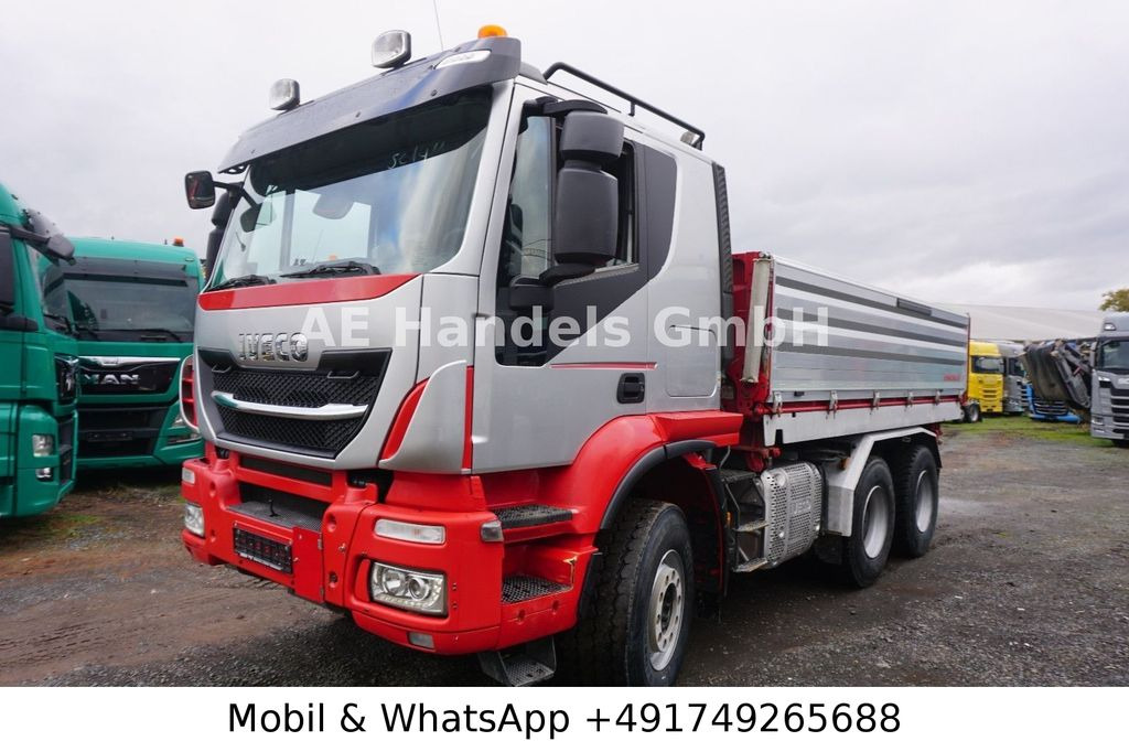Iveco Trakker 500 BL 6x4 *Retarder/11m³/Wechselkipper - مقطورة السحب: صورة 2 Iveco Trakker 500 BL 6x4 *Retarder/11m³/Wechselkipper - مقطورة السحب: صورة 2