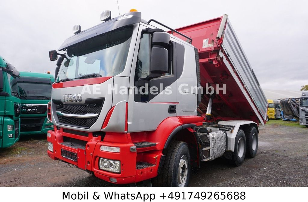 Iveco Trakker 500 BL 6x4 *Retarder/11m³/Wechselkipper - مقطورة السحب: صورة 1 Iveco Trakker 500 BL 6x4 *Retarder/11m³/Wechselkipper - مقطورة السحب: صورة 1