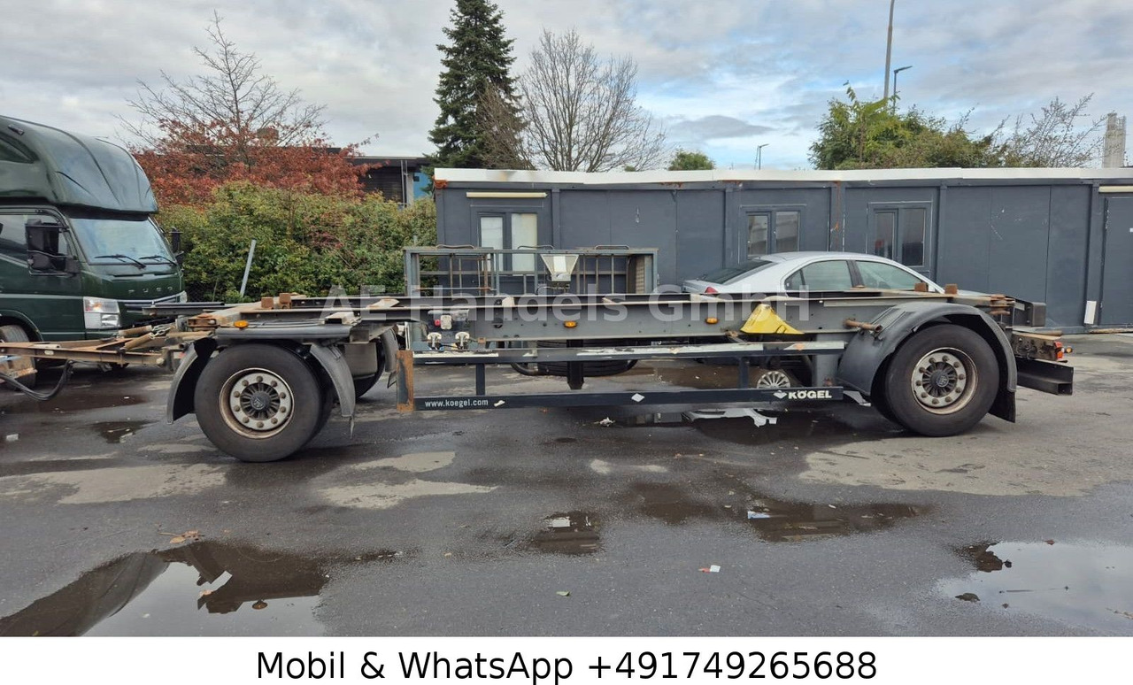 Kögel AW 18 BDF Drehschemel *Scheibenbremsen/Vollluft - ناقل حاوية/ مقطورة بحاوية: صورة 5 Kögel AW 18 BDF Drehschemel *Scheibenbremsen/Vollluft - ناقل حاوية/ مقطورة بحاوية: صورة 5