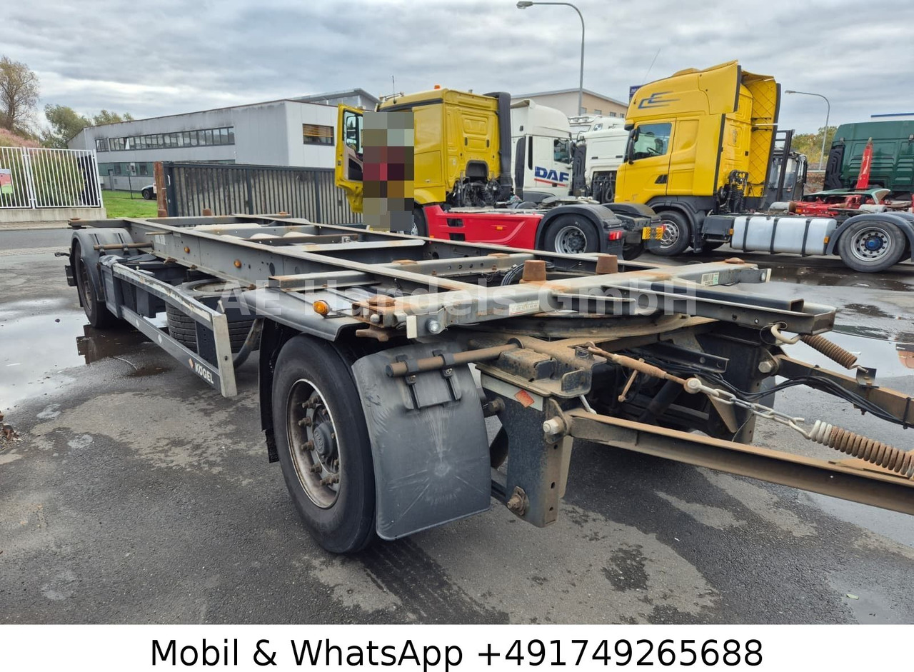 Kögel AW 18 BDF Drehschemel *Scheibenbremsen/Vollluft - ناقل حاوية/ مقطورة بحاوية: صورة 1 Kögel AW 18 BDF Drehschemel *Scheibenbremsen/Vollluft - ناقل حاوية/ مقطورة بحاوية: صورة 1