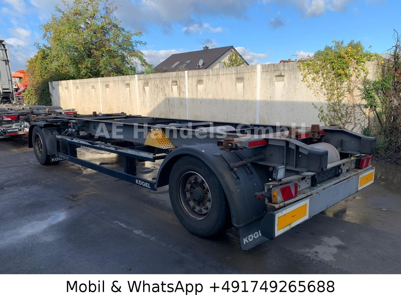 Kögel AW 18 BDF Drehschemel *Scheibenbremsen/Vollluft - ناقل حاوية/ مقطورة بحاوية: صورة 4 Kögel AW 18 BDF Drehschemel *Scheibenbremsen/Vollluft - ناقل حاوية/ مقطورة بحاوية: صورة 4