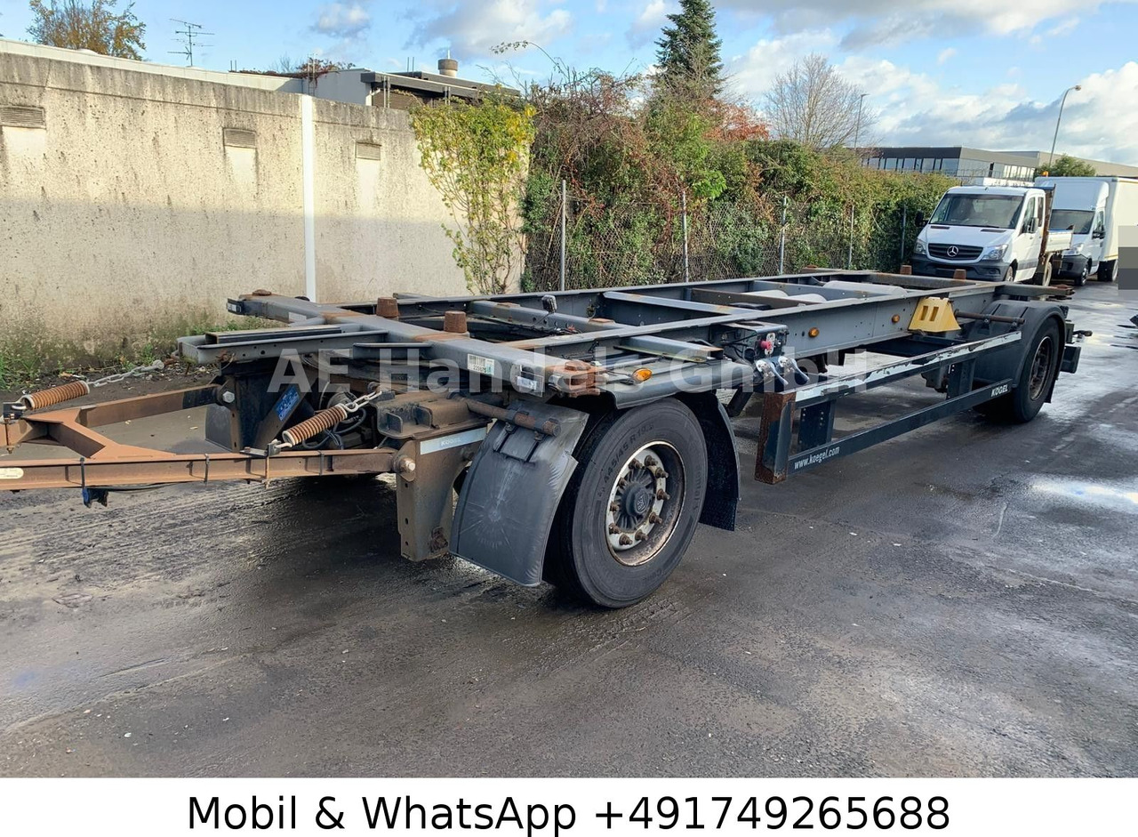 Kögel AW 18 BDF Drehschemel *Scheibenbremsen/Vollluft - ناقل حاوية/ مقطورة بحاوية: صورة 5 Kögel AW 18 BDF Drehschemel *Scheibenbremsen/Vollluft - ناقل حاوية/ مقطورة بحاوية: صورة 5