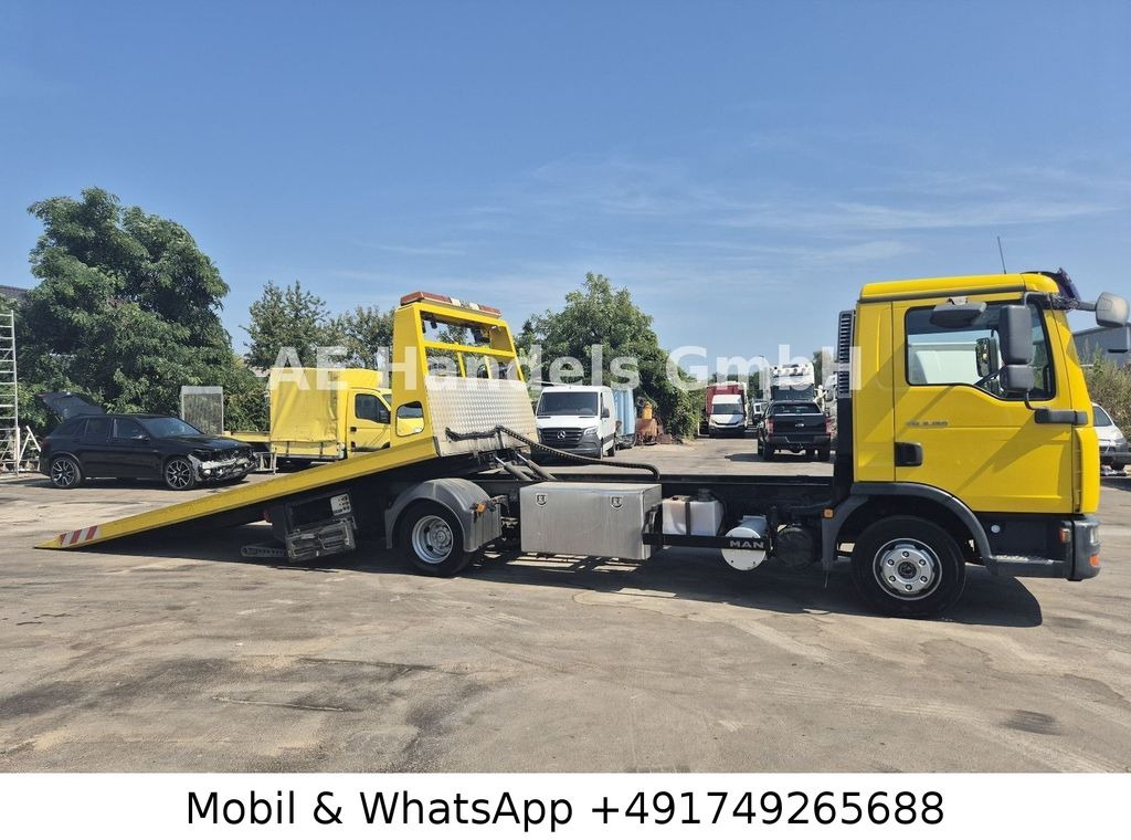 MAN TGL 8.180 BL *Brille/Seilwinde/Schiebeplateau - شاحنة سحب, شاحنة توصيل مغلقة: صورة 1 MAN TGL 8.180 BL *Brille/Seilwinde/Schiebeplateau - شاحنة سحب, شاحنة توصيل مغلقة: صورة 1