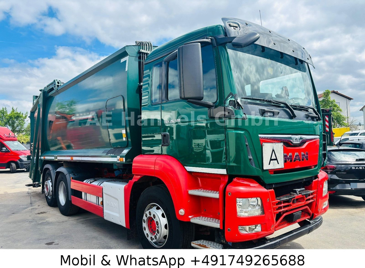 MAN TGS 26.320 M BL 6x2 *Olympus-21W-24m³/Zöller - شاحنة قمامة: صورة 1 MAN TGS 26.320 M BL 6x2 *Olympus-21W-24m³/Zöller - شاحنة قمامة: صورة 1