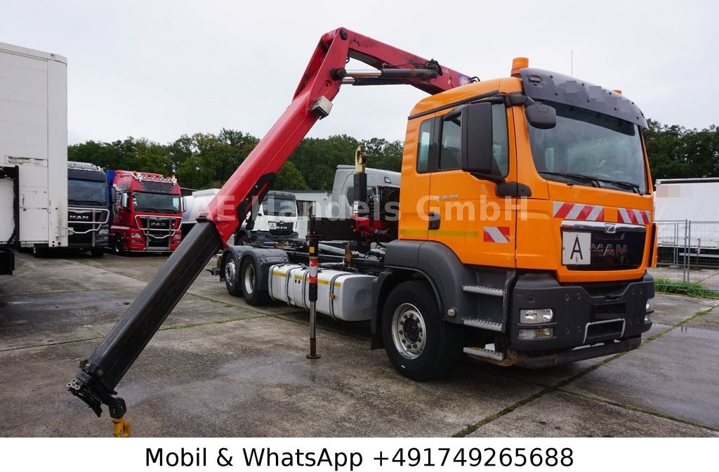 MAN TGS 26.400 BL *Hyva-20.60S/HMF-1444-22/Lenk+Lift MAN TGS 26.400 BL *Hyva-20.60S/HMF-1444-22/Lenk+Lift - شاحنة برافعة خطافية, شاحنة كرين: صورة 1 MAN TGS 26.400 BL *Hyva-20.60S/HMF-1444-22/Lenk+Lift MAN TGS 26.400 BL *Hyva-20.60S/HMF-1444-22/Lenk+Lift - شاحنة برافعة خطافية, شاحنة كرين: صورة 1
