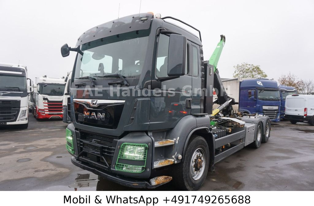 MAN TGS 26.500 XLX BL 6x4 H *Pritarder/Palfinger-T20 - شاحنة برافعة خطافية, شاحنة كرين: صورة 1 MAN TGS 26.500 XLX BL 6x4 H *Pritarder/Palfinger-T20 - شاحنة برافعة خطافية, شاحنة كرين: صورة 1