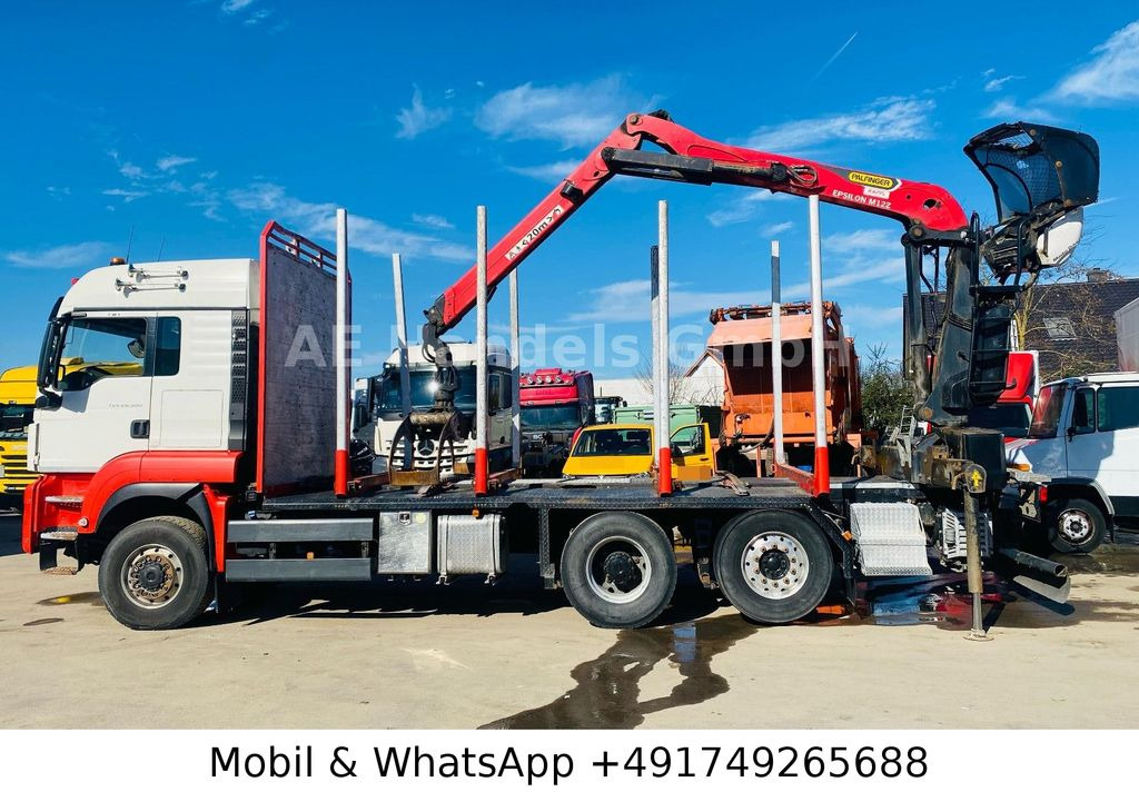 MAN TGS 28.500 XLX BL 6x4 *Palfinger-Epsilon-M12Z/AP - شاحنة قطع الأشجار, شاحنة كرين: صورة 2 MAN TGS 28.500 XLX BL 6x4 *Palfinger-Epsilon-M12Z/AP - شاحنة قطع الأشجار, شاحنة كرين: صورة 2