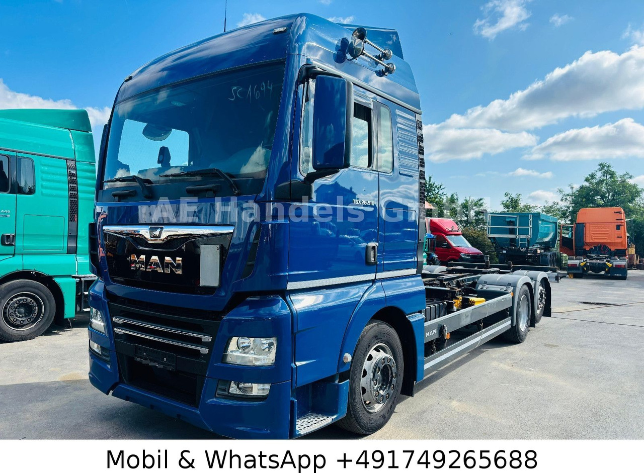MAN TGX 26.510 XLX LL 6x2*Retarder/Lenk+Lift/ACC/LDW - ناقلة حاويات/ شاحنة حاويات: صورة 1 MAN TGX 26.510 XLX LL 6x2*Retarder/Lenk+Lift/ACC/LDW - ناقلة حاويات/ شاحنة حاويات: صورة 1