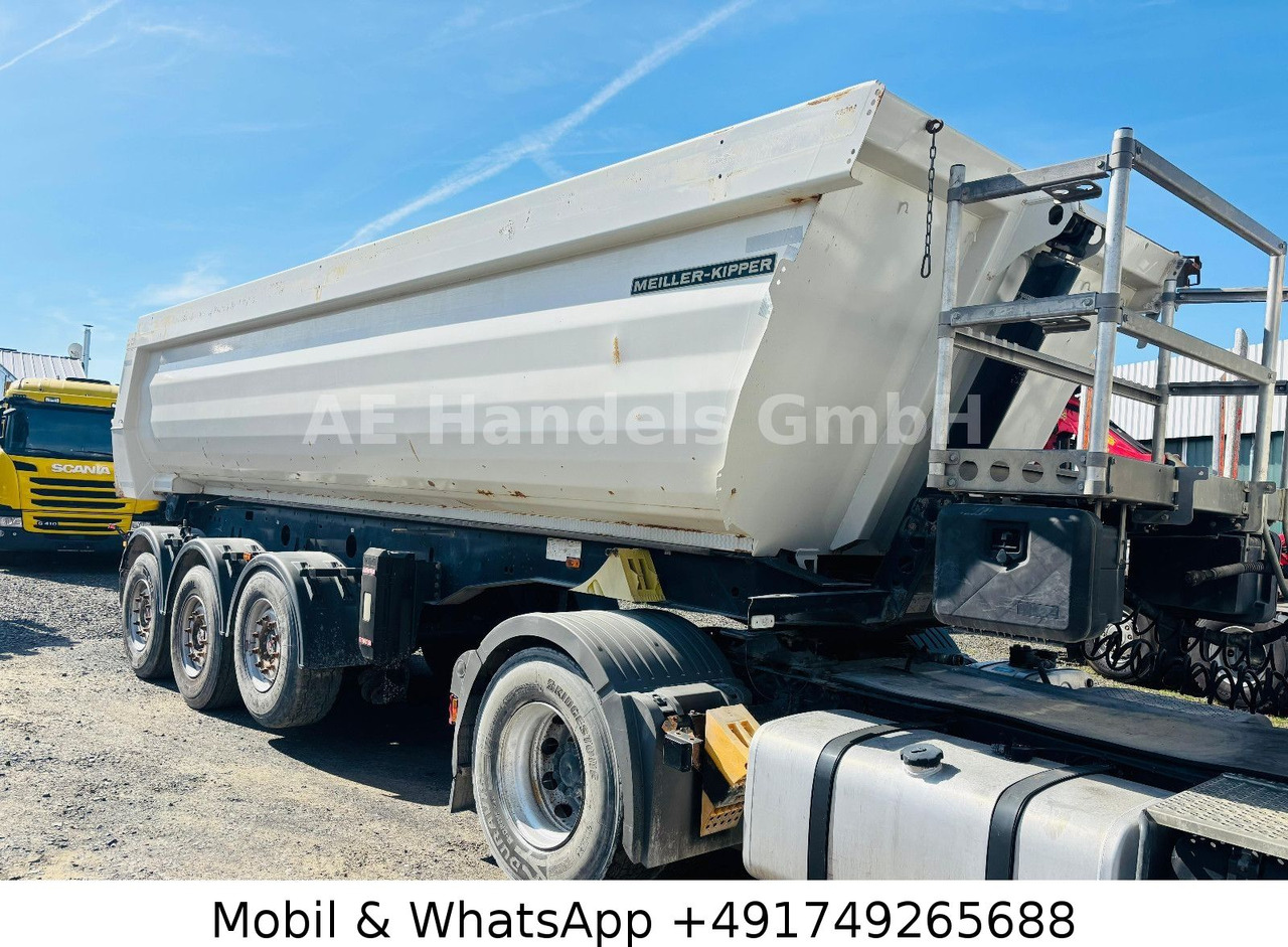 Meiller KISA 3 Stahl *24m³/1.Liftachse/Podest/Smartbord - نصف مقطورة قلابة: صورة 1 Meiller KISA 3 Stahl *24m³/1.Liftachse/Podest/Smartbord - نصف مقطورة قلابة: صورة 1