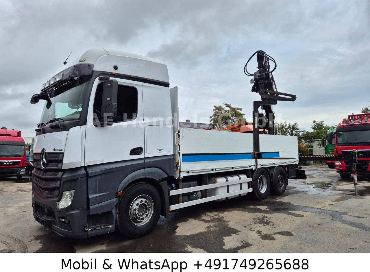 Mercedes-Benz Actros IV 2646 L LL 6x2 *Retarder/Hiab-177K-Pro - شاحنات مسطحة, شاحنة كرين: صورة 2 Mercedes-Benz Actros IV 2646 L LL 6x2 *Retarder/Hiab-177K-Pro - شاحنات مسطحة, شاحنة كرين: صورة 2