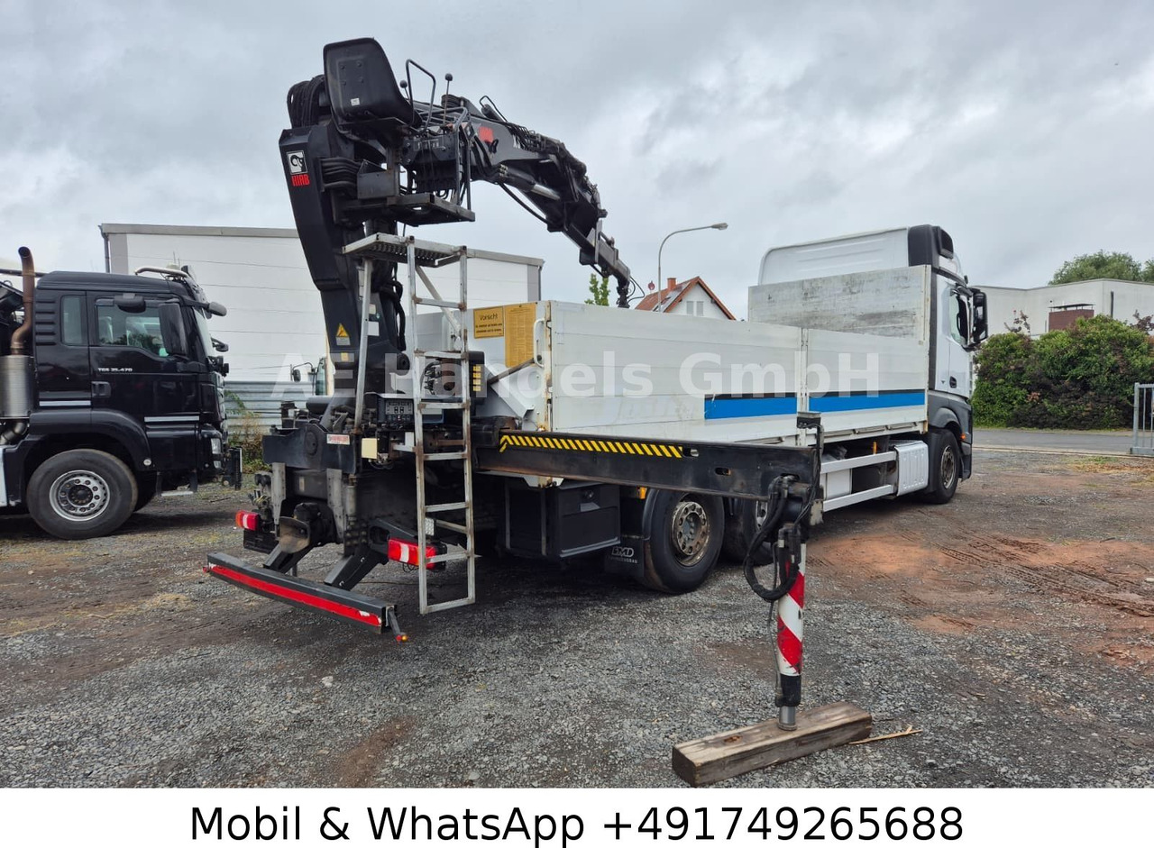 Mercedes-Benz Actros IV 2646 L LL 6x2 *Retarder/Hiab-177K-Pro - شاحنات مسطحة, شاحنة كرين: صورة 5 Mercedes-Benz Actros IV 2646 L LL 6x2 *Retarder/Hiab-177K-Pro - شاحنات مسطحة, شاحنة كرين: صورة 5