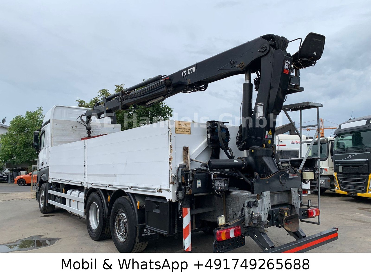 Mercedes-Benz Actros IV 2646 L LL 6x2 *Retarder/Hiab-177K-Pro - شاحنات مسطحة, شاحنة كرين: صورة 3 Mercedes-Benz Actros IV 2646 L LL 6x2 *Retarder/Hiab-177K-Pro - شاحنات مسطحة, شاحنة كرين: صورة 3