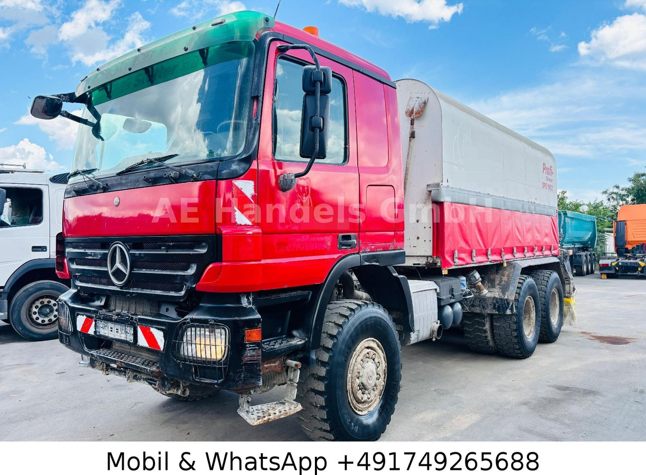 Mercedes-Benz Actros MP2 3348 6x6 BB Bindemittelstreuer*Kamera - شاحنة: صورة 1 Mercedes-Benz Actros MP2 3348 6x6 BB Bindemittelstreuer*Kamera - شاحنة: صورة 1
