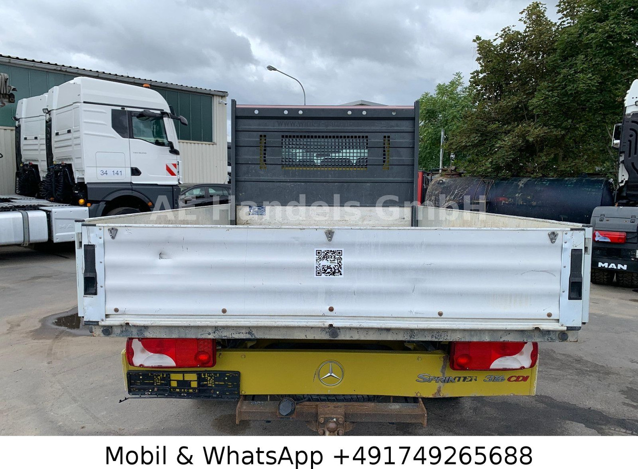 Mercedes-Benz Sprinter II Pritsche 316 CDI *Standheizung/AHK - شاحنة توصيل مفتوحة, الشاحنات الصغيرة كابينة مزدوجة: صورة 4 Mercedes-Benz Sprinter II Pritsche 316 CDI *Standheizung/AHK - شاحنة توصيل مفتوحة, الشاحنات الصغيرة كابينة مزدوجة: صورة 4