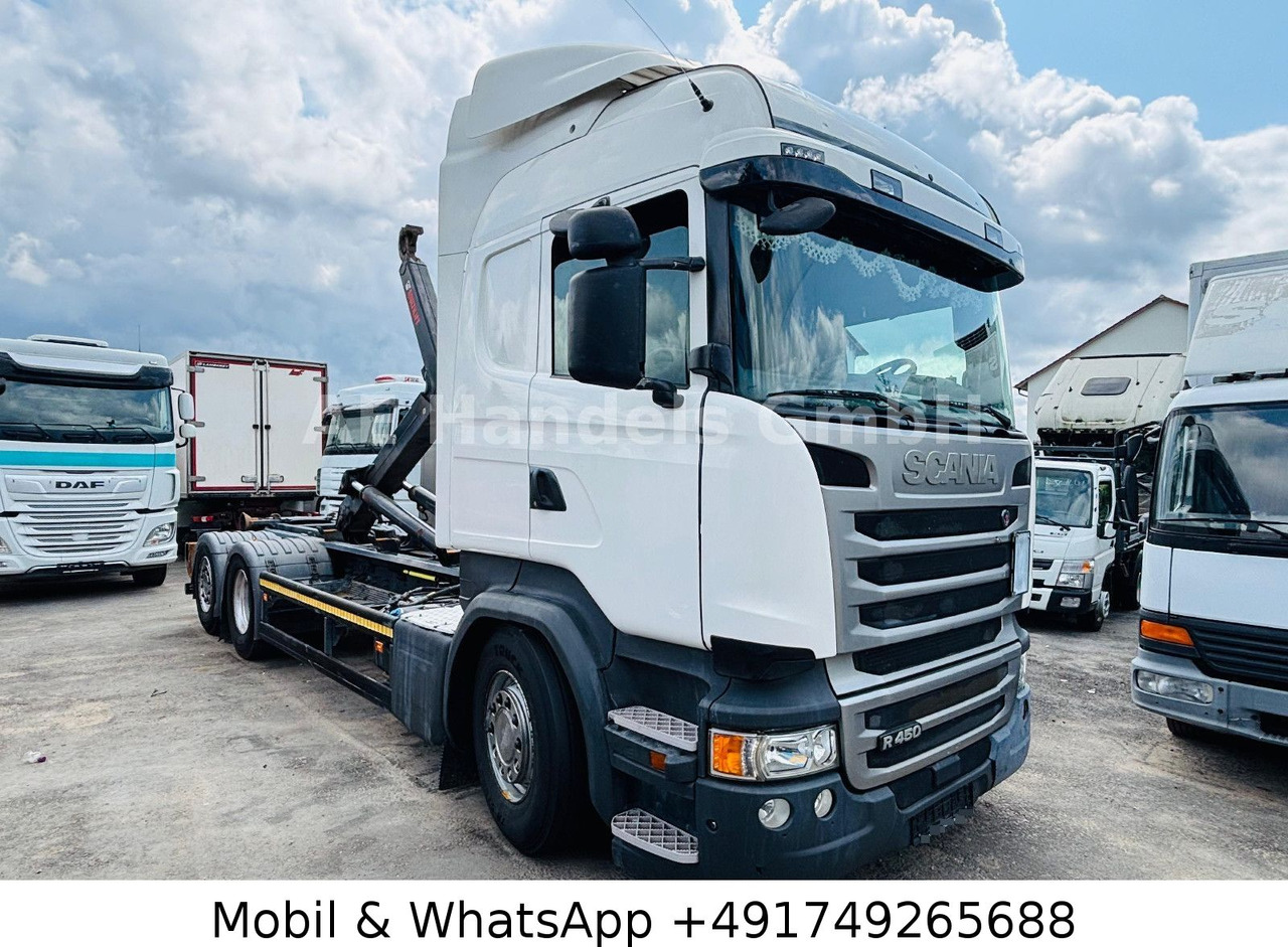 Scania R450 LL 6x2 *Retarder/Hiab-OPT20S59/Standklima - شاحنة برافعة خطافية: صورة 2 Scania R450 LL 6x2 *Retarder/Hiab-OPT20S59/Standklima - شاحنة برافعة خطافية: صورة 2