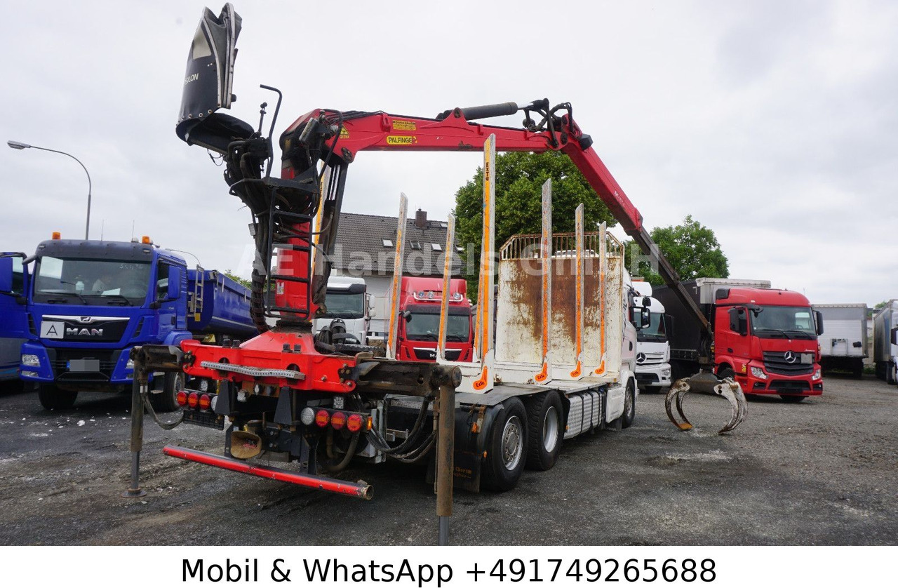 Scania R580 V8 Highline Palfinger-M120L97 *Retarder/ACC - شاحنة قطع الأشجار, شاحنة كرين: صورة 3 Scania R580 V8 Highline Palfinger-M120L97 *Retarder/ACC - شاحنة قطع الأشجار, شاحنة كرين: صورة 3