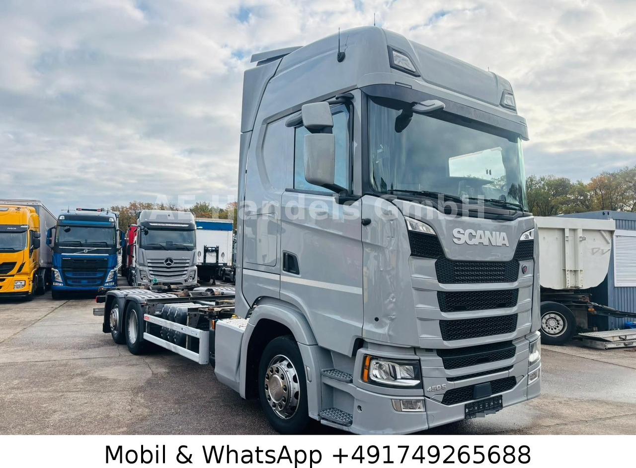 Scania S450 HighLine BDF *Retarder/Lenk+Lift/Multi/ACC - ناقلة حاويات/ شاحنة حاويات: صورة 1 Scania S450 HighLine BDF *Retarder/Lenk+Lift/Multi/ACC - ناقلة حاويات/ شاحنة حاويات: صورة 1