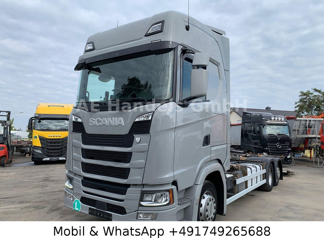 Scania S450 HighLine BDF *Retarder/Lenk+Lift/Multi/LBW - ناقلة حاويات/ شاحنة حاويات: صورة 1 Scania S450 HighLine BDF *Retarder/Lenk+Lift/Multi/LBW - ناقلة حاويات/ شاحنة حاويات: صورة 1
