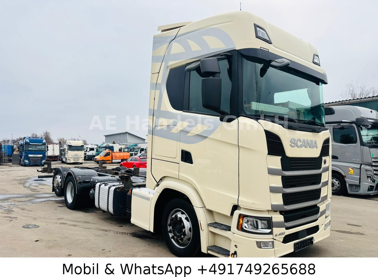 Scania S450 HighLine LL 6x2 BDF*Retarder/AHK/2xTank/ACC - ناقلة حاويات/ شاحنة حاويات: صورة 1 Scania S450 HighLine LL 6x2 BDF*Retarder/AHK/2xTank/ACC - ناقلة حاويات/ شاحنة حاويات: صورة 1