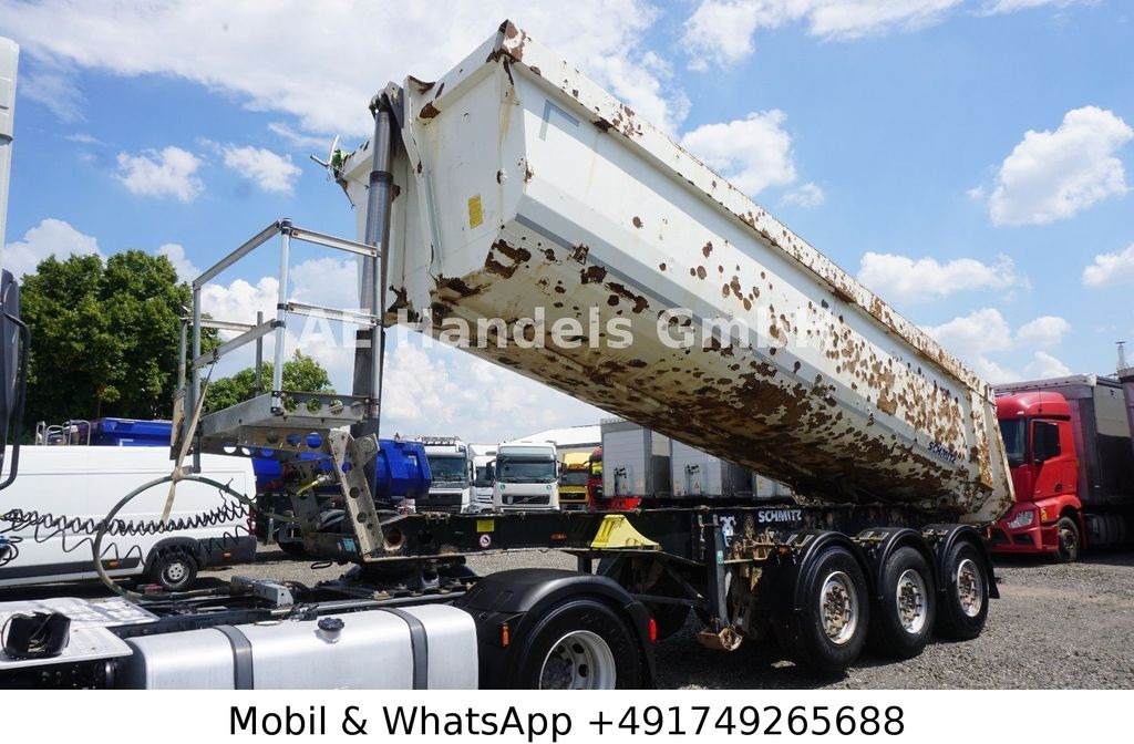 Schmitz Cargobull SKI 24 Stahl *24m³ / 1.Liftachse / Rollplane Schmitz Cargobull SKI 24 Stahl *24m³ / 1.Liftachse / Rollplane - نصف مقطورة قلابة: صورة 1 Schmitz Cargobull SKI 24 Stahl *24m³ / 1.Liftachse / Rollplane Schmitz Cargobull SKI 24 Stahl *24m³ / 1.Liftachse / Rollplane - نصف مقطورة قلابة: صورة 1