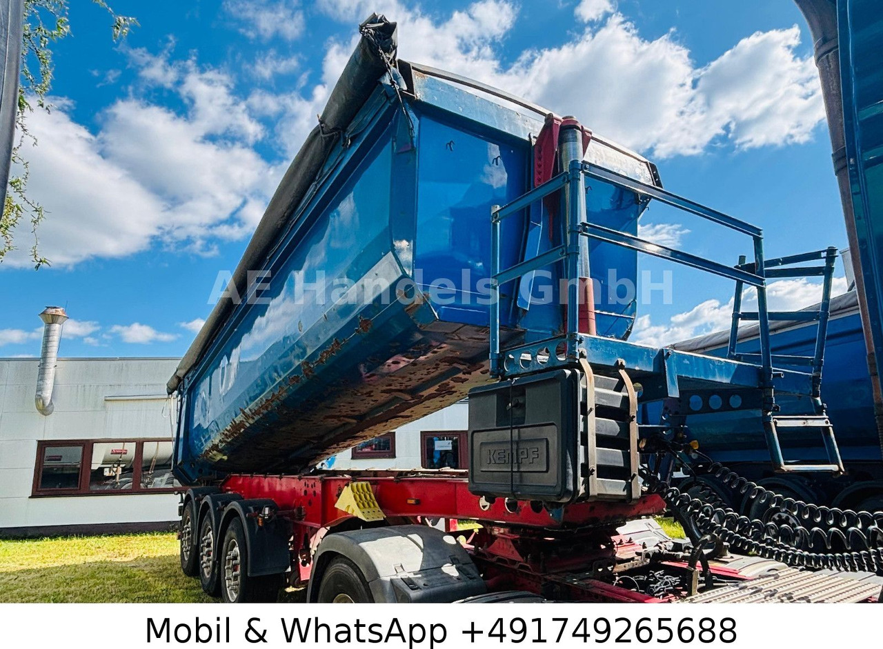 Schmitz Cargobull SKI 24 Stahl *25m³/1.Lift/Alcoa/Podest/Rollplane - نصف مقطورة قلابة: صورة 1 Schmitz Cargobull SKI 24 Stahl *25m³/1.Lift/Alcoa/Podest/Rollplane - نصف مقطورة قلابة: صورة 1