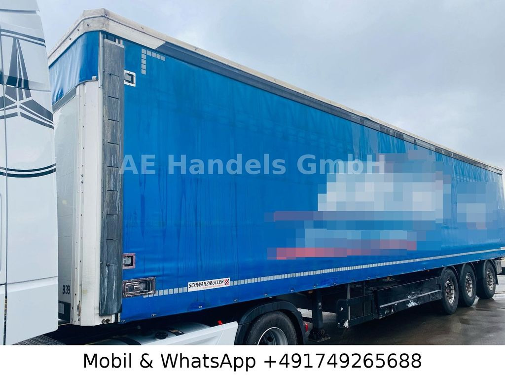Schwarzmüller J-Serie *Edscha/Tautliner/Hubdach/1.Lift - نصف مقطورة بستائر جانبية: صورة 1 Schwarzmüller J-Serie *Edscha/Tautliner/Hubdach/1.Lift - نصف مقطورة بستائر جانبية: صورة 1