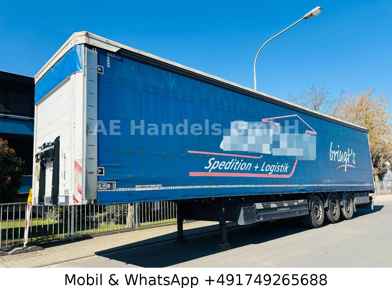 Schwarzmüller J Serie *Edscha/Tautliner/Hubdach/Palettenkasten - نصف مقطورة بستائر جانبية: صورة 1 Schwarzmüller J Serie *Edscha/Tautliner/Hubdach/Palettenkasten - نصف مقطورة بستائر جانبية: صورة 1