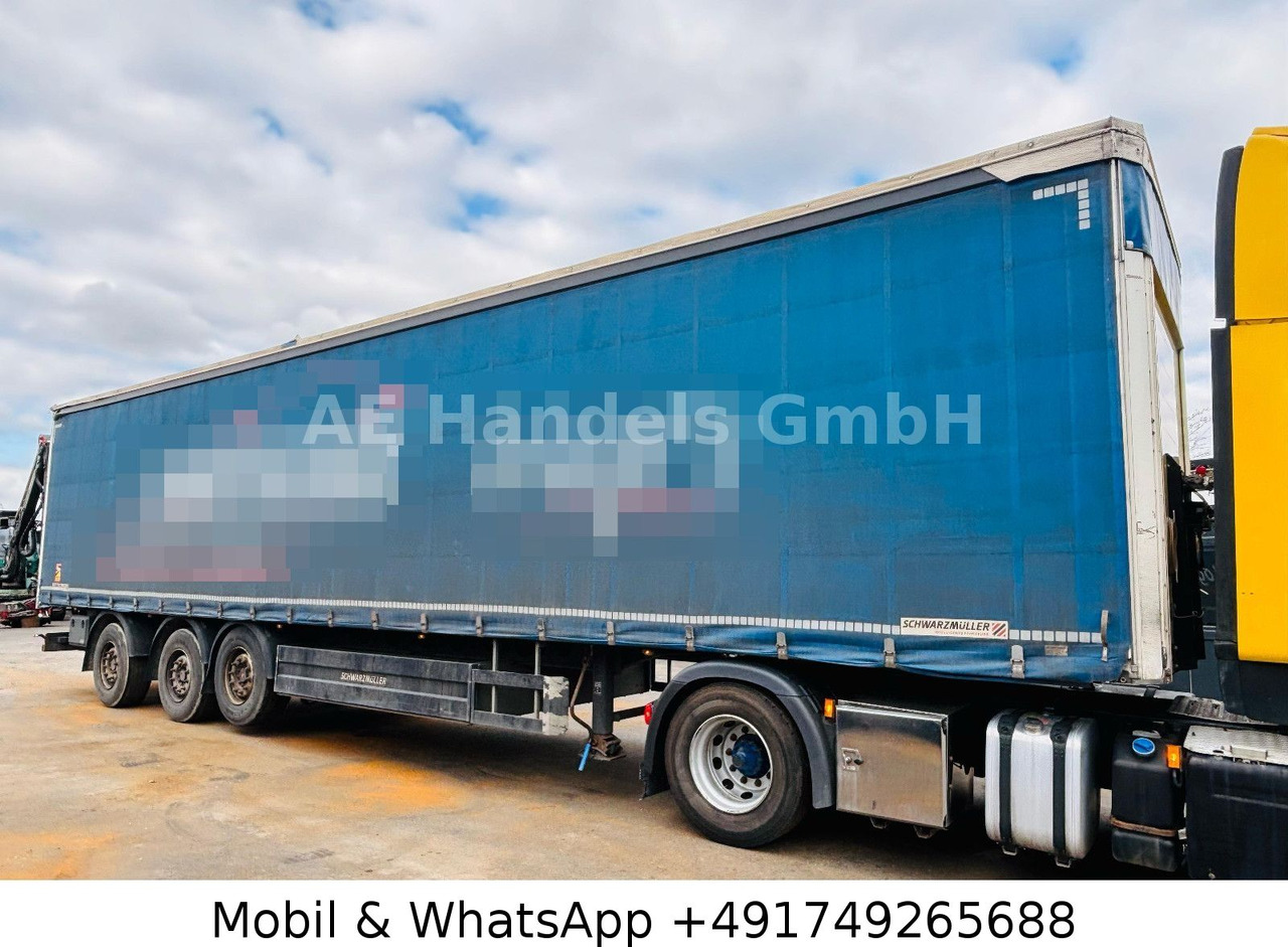 Schwarzmüller J Serie *Edscha/Tautliner/Hubdach/Palettenkasten - نصف مقطورة بستائر جانبية: صورة 2 Schwarzmüller J Serie *Edscha/Tautliner/Hubdach/Palettenkasten - نصف مقطورة بستائر جانبية: صورة 2