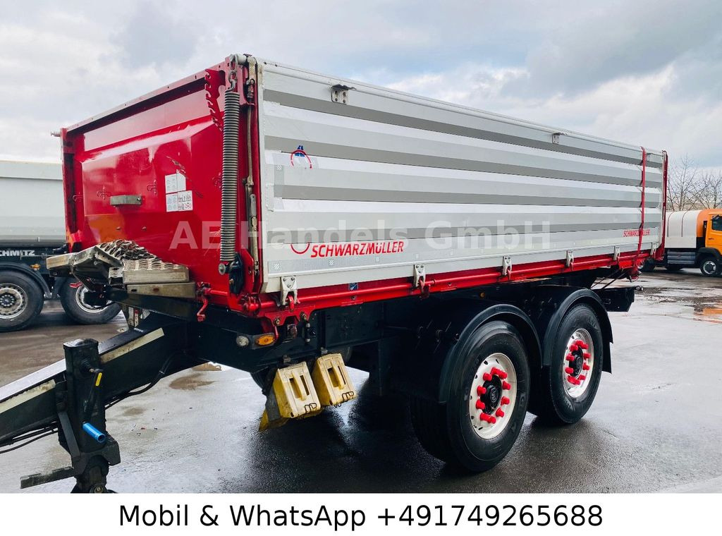 Schwarzmüller M-Serie DreiSeitenKipper *Aluseiten/Stahlboden - مقطورة قلابة: صورة 1 Schwarzmüller M-Serie DreiSeitenKipper *Aluseiten/Stahlboden - مقطورة قلابة: صورة 1