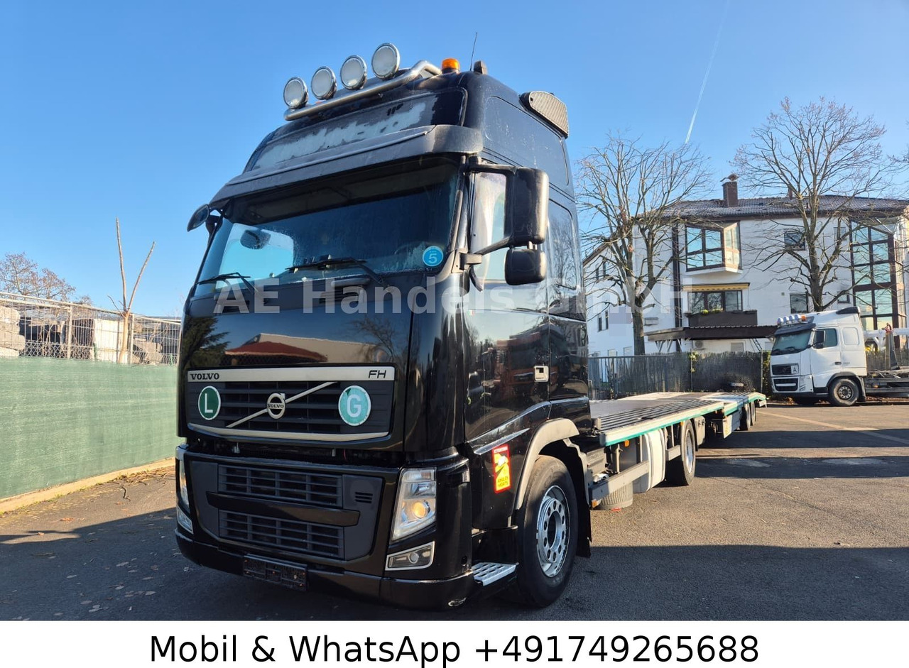 Volvo FH 13 GlobeTrotter XL LL *VEB+/Seilwinde/2xTank - شاحنة نقل سيارات شاحنة: صورة 1 Volvo FH 13 GlobeTrotter XL LL *VEB+/Seilwinde/2xTank - شاحنة نقل سيارات شاحنة: صورة 1