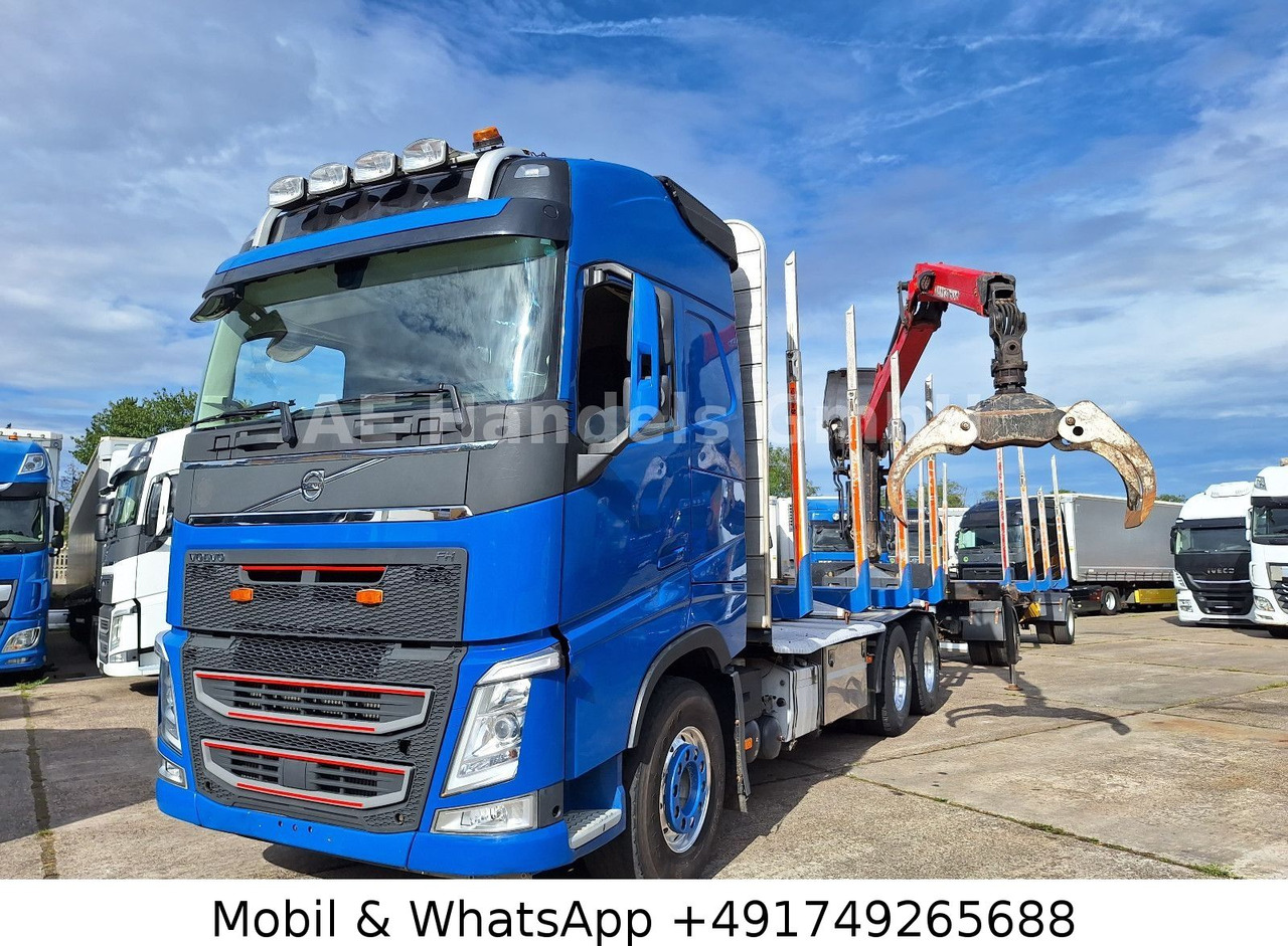 Volvo FH 540 Globe BL 6x4 Palfinger M12L80 *Retarder - شاحنة قطع الأشجار, شاحنة كرين: صورة 1 Volvo FH 540 Globe BL 6x4 Palfinger M12L80 *Retarder - شاحنة قطع الأشجار, شاحنة كرين: صورة 1