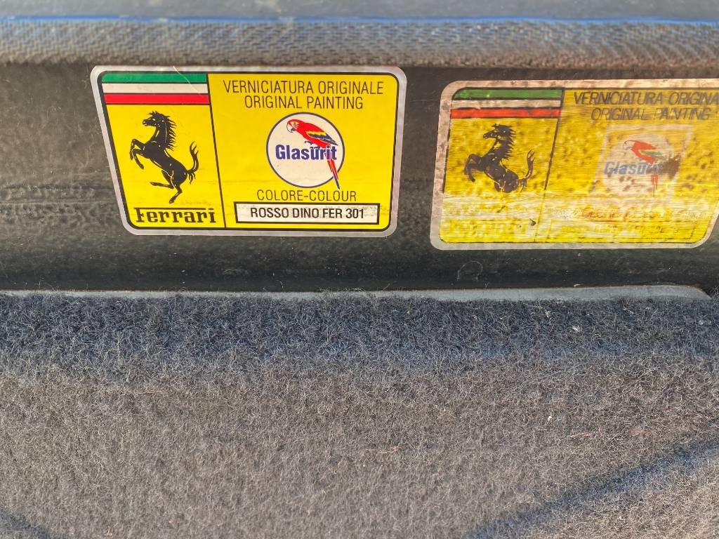 سيارة Ferrari 328 GTS / Origine Française endommagé: صورة 45