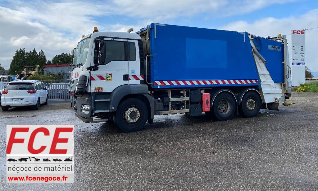MAN TGS 26.360-6x2 FAUN VR5Z/ZÖLLER endommagé - شاحنة قمامة: صورة 1 MAN TGS 26.360-6x2 FAUN VR5Z/ZÖLLER endommagé - شاحنة قمامة: صورة 1