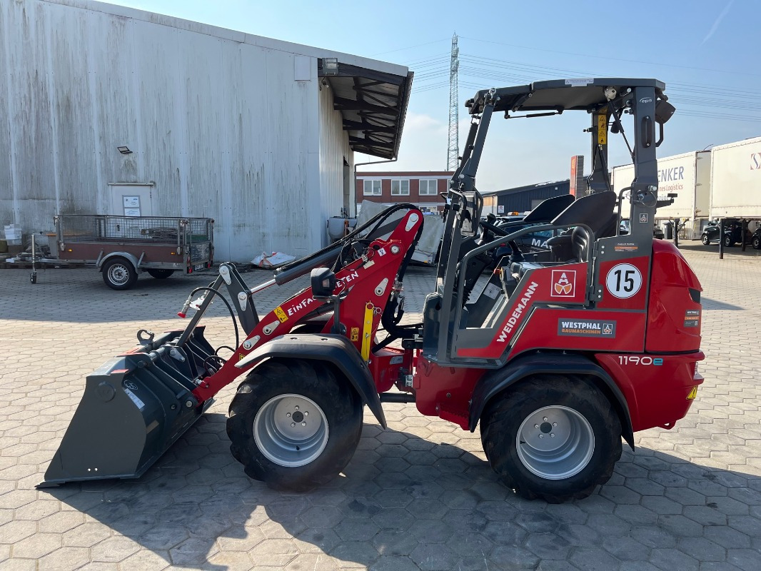 Weidemann WM1190E - اللودر بعجل: صورة 3 Weidemann WM1190E - اللودر بعجل: صورة 3