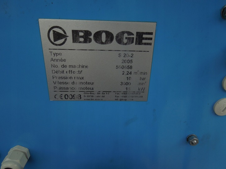 BOGE S20 - ضاغط هوائي: صورة 3 BOGE S20 - ضاغط هوائي: صورة 3