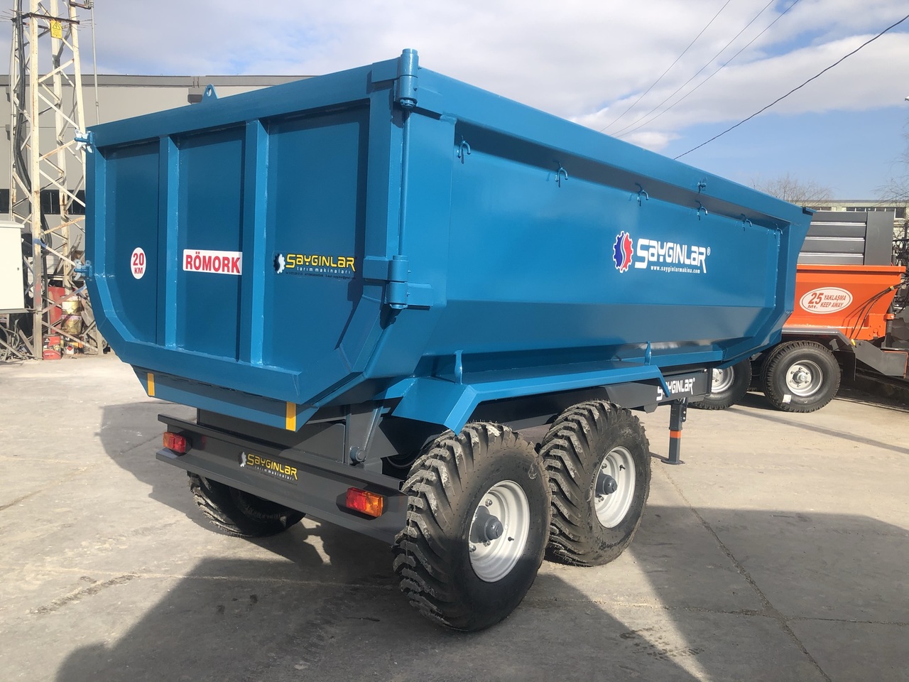 SAYGINLAR 8 TON DUMP TRAILER - مقطورة قلابة: صورة 2 SAYGINLAR 8 TON DUMP TRAILER - مقطورة قلابة: صورة 2