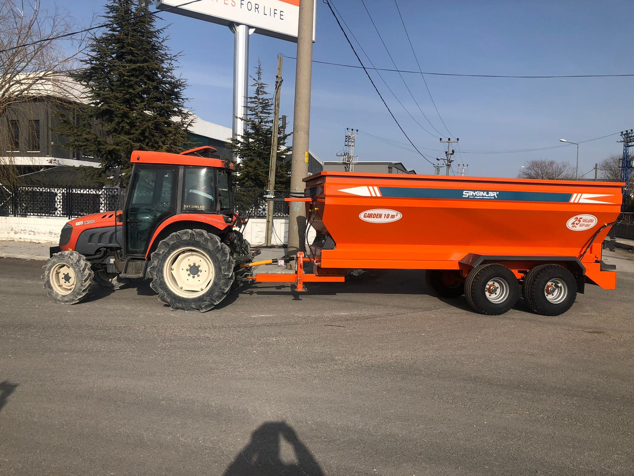 SAYGINLAR GARDEN 10 TON - ناثرة السماد الحيواني: صورة 5 SAYGINLAR GARDEN 10 TON - ناثرة السماد الحيواني: صورة 5