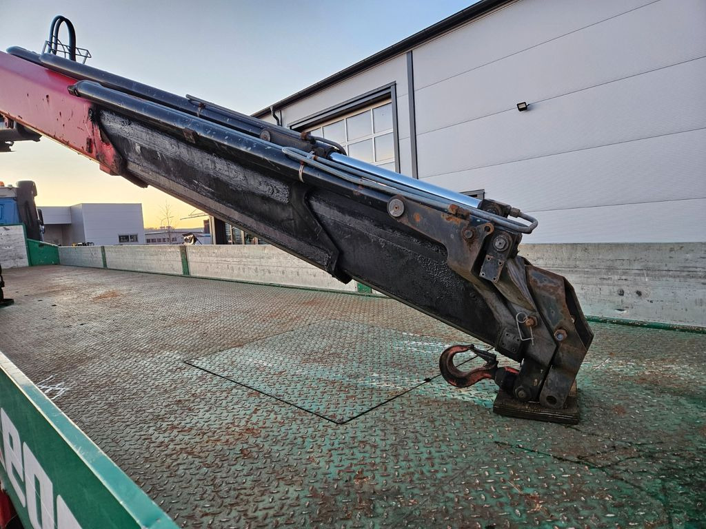 نصف مقطورة مسطحة Hangler Kran Fassi F 240 Funk: صورة 8