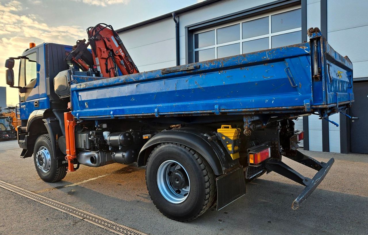 شاحنة قلاب, شاحنة كرين Iveco Trakker 190T33 4x4 Euro5 Kran Atlas 120.2E Funk: صورة 8