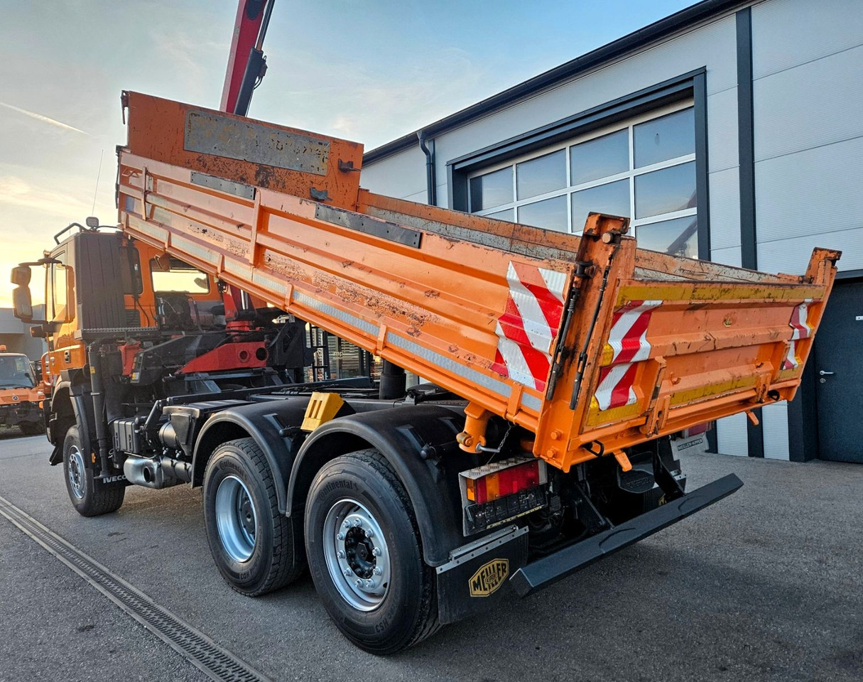 Iveco Trakker 410 6x4-4 EEV Palfinger PK12502 Funk - شاحنة قلاب, شاحنة كرين: صورة 5 Iveco Trakker 410 6x4-4 EEV Palfinger PK12502 Funk - شاحنة قلاب, شاحنة كرين: صورة 5