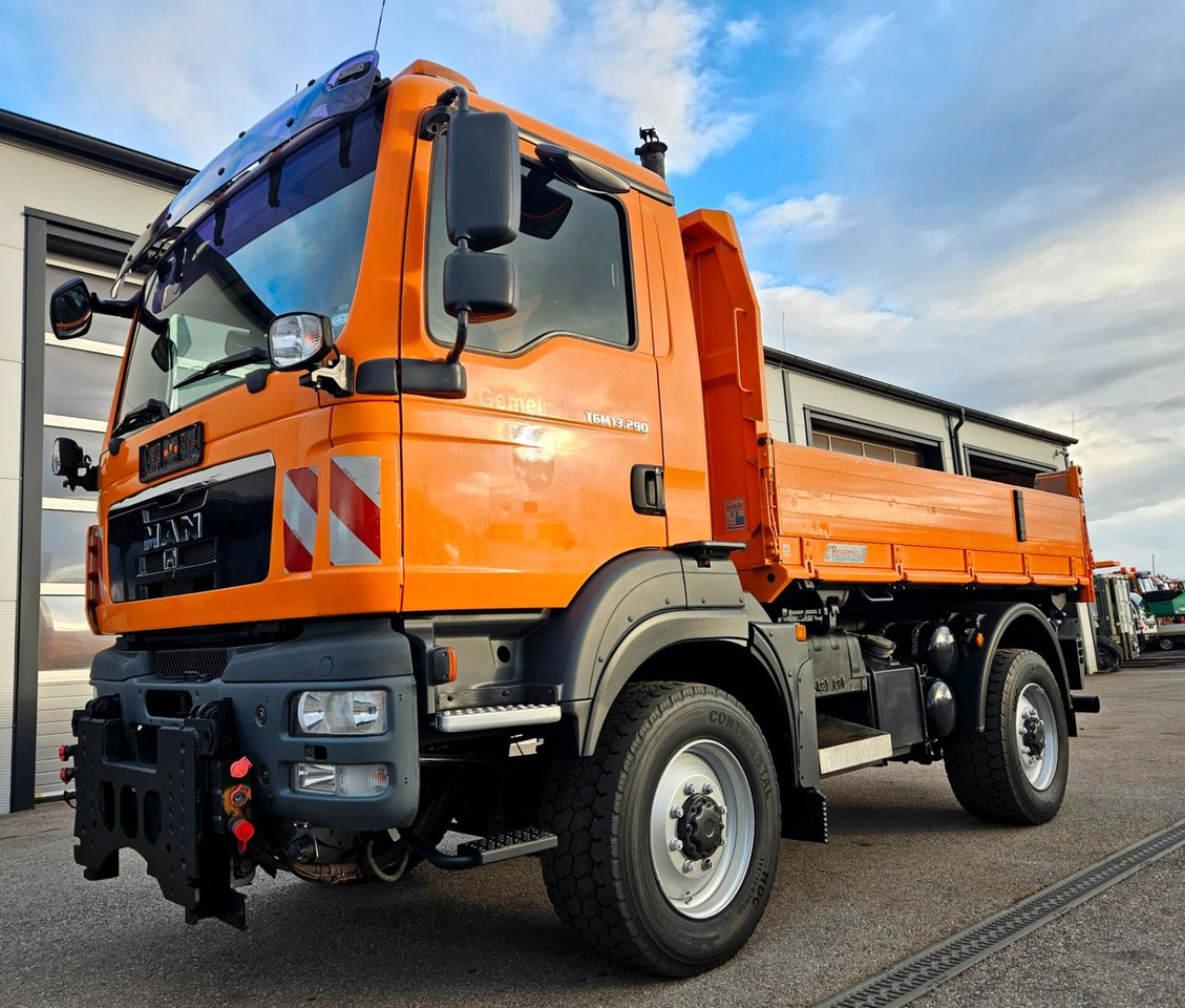 MAN TGM 13.290 4x4 Euro5 Winterdienst Single - شاحنة قلاب: صورة 1 MAN TGM 13.290 4x4 Euro5 Winterdienst Single - شاحنة قلاب: صورة 1