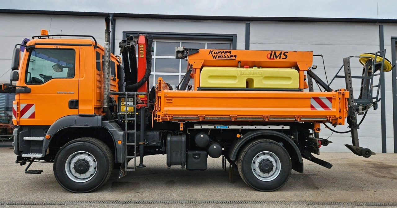 MAN TGM 18.290 4x4 Palfinger PK7001 Kran Funk Euro5 - شاحنة قلاب, شاحنة كرين: صورة 5 MAN TGM 18.290 4x4 Palfinger PK7001 Kran Funk Euro5 - شاحنة قلاب, شاحنة كرين: صورة 5